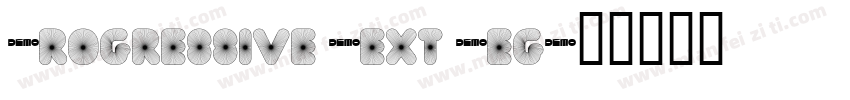 Progressive Text Reg字体转换